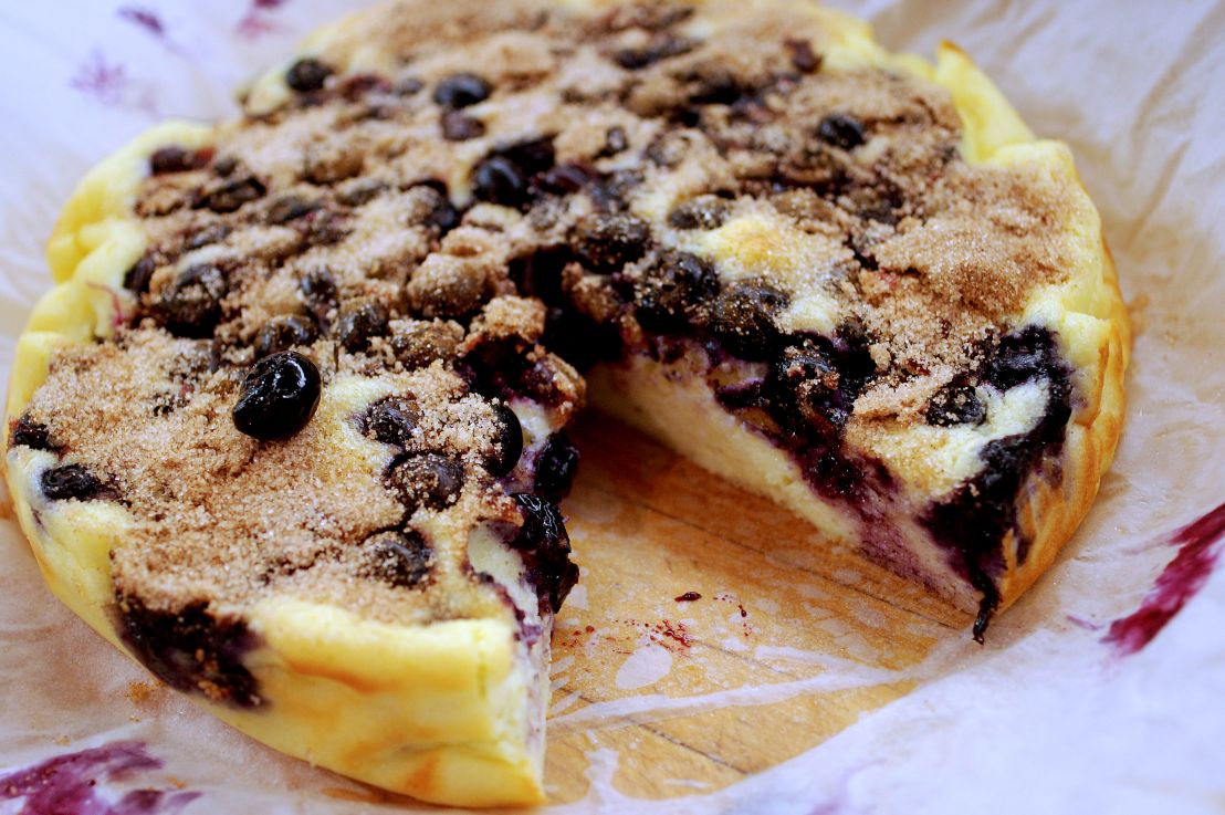 Blueberry breakfast cake – from King Arthur