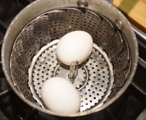 steamer white eggs