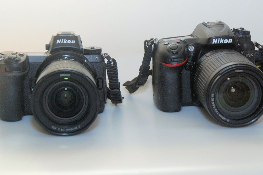 The new Nikon Z6 versus the D7200