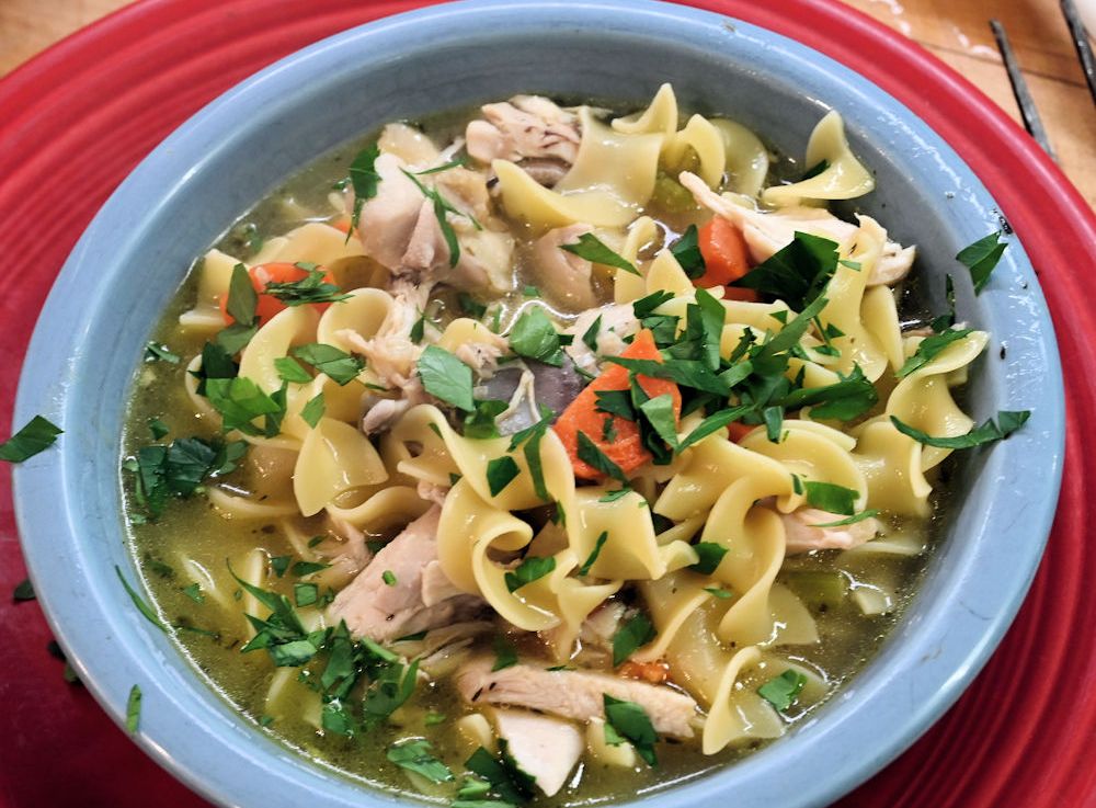 Chicken Noodle Soup in an Instant Pot