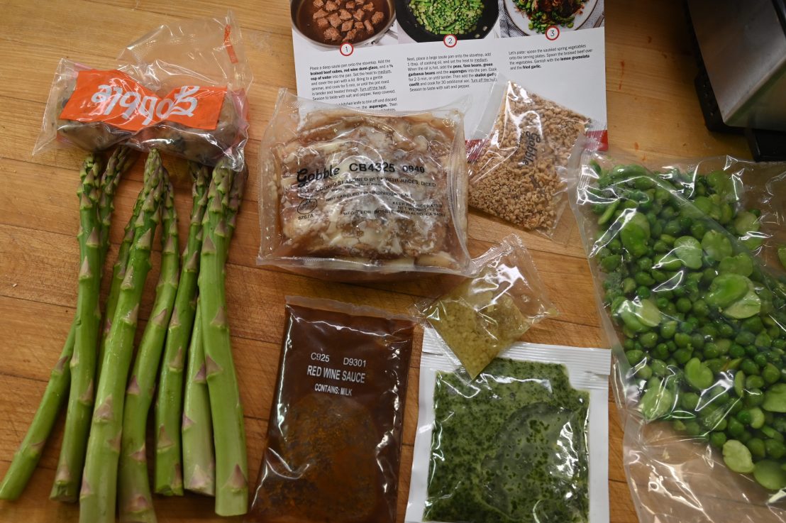 Meal kits: we try out “Gobble”