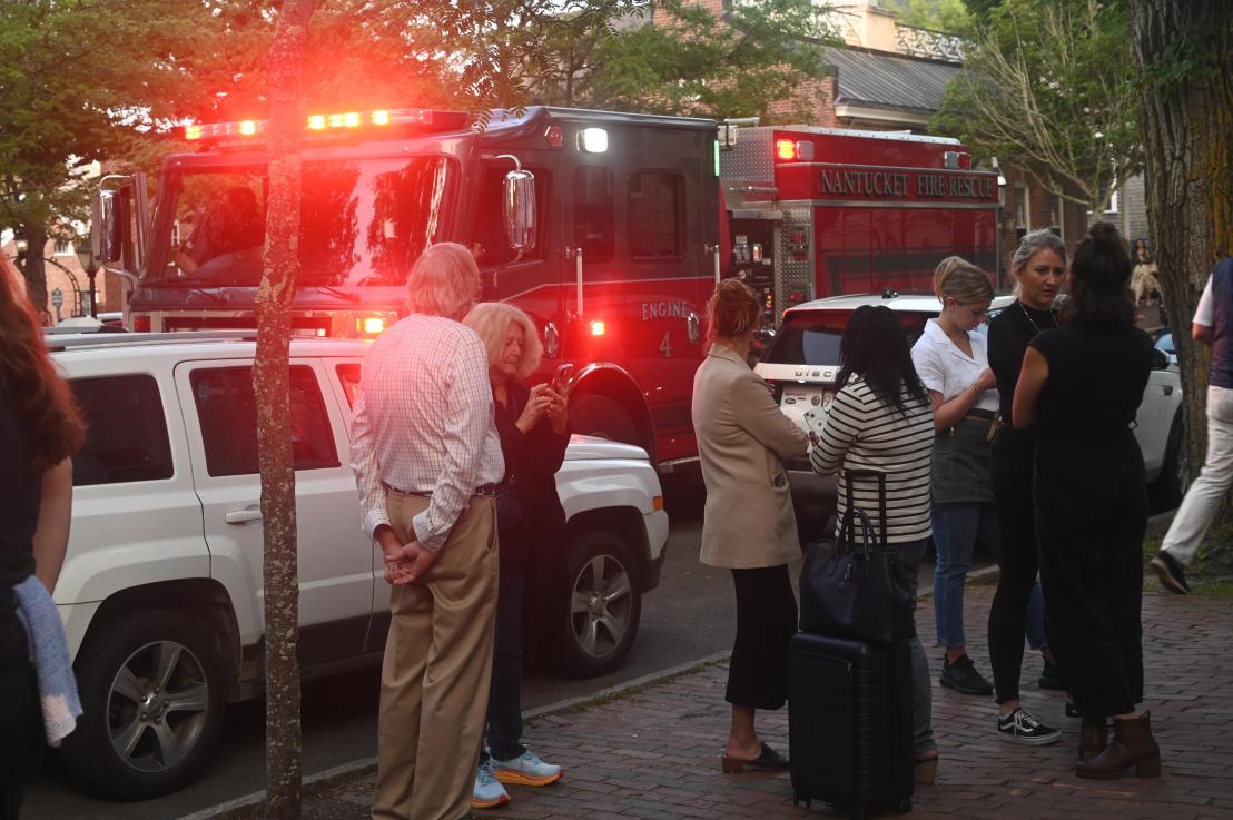 FIre alarm disrupts the Pearl and Boarding House